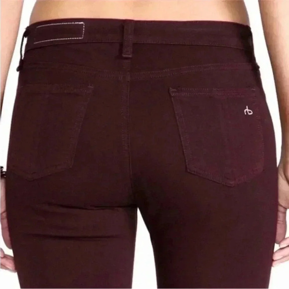 Rag & Bone Legging Skinny Jeans in Mulberry Size 27 - Picture 2 of 10